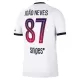 Koszulka Piłkarska Paris Saint-Germain Joao Neves 87 Męska Wyjazdowa 2026/27