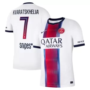 Koszulka Piłkarska Paris Saint-Germain Kvaratskhelia 7 Męska Wyjazdowa 2026/27