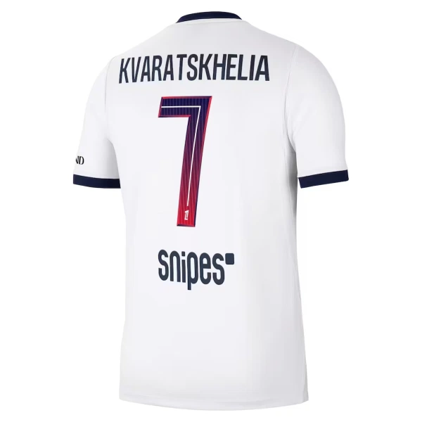Koszulka Piłkarska Paris Saint-Germain Kvaratskhelia 7 Męska Wyjazdowa 2026/27