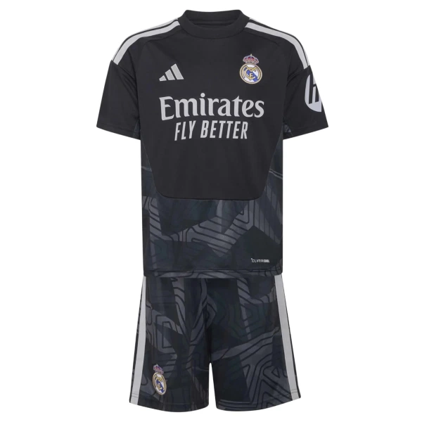 Koszulka Piłkarska Bramkarska Real Madryt Thibaut Courtois 1 Dziecięca Domowa 2026/27
