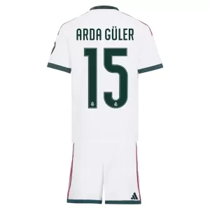Koszulka Piłkarska Real Madryt Arda Güler 15 Dziecięca Domowa 2026/27