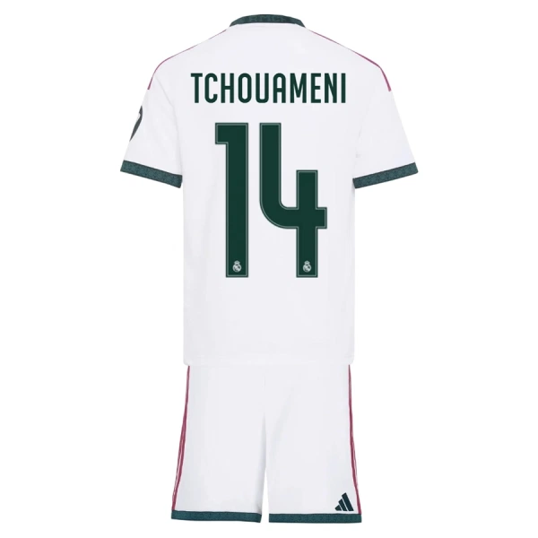 Koszulka Piłkarska Real Madryt Aurélien Tchouaméni 14 Dziecięca Domowa 2026/27 Koszulka Piłkarska Real Madryt Aurélien Tchouaméni 14 Dziecięca Domowa 2026/27