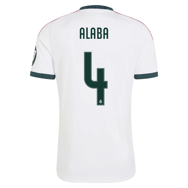 Koszulka Piłkarska Real Madryt David Alaba 4 Męska Domowa 2026/27 Koszulka Piłkarska Real Madryt David Alaba 4 Męska Domowa 2026/27