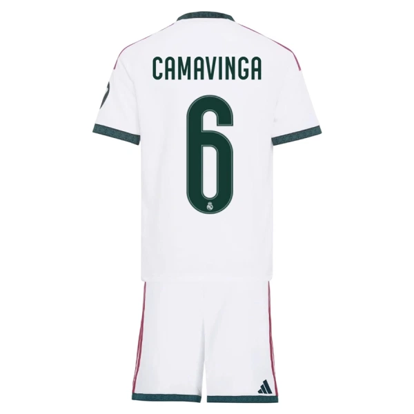 Koszulka Piłkarska Real Madryt Eduardo Camavinga 6 Dziecięca Domowa 2026/27