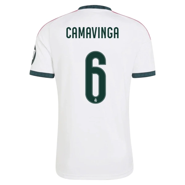 Koszulka Piłkarska Real Madryt Eduardo Camavinga 6 Męska Domowa 2026/27 Koszulka Piłkarska Real Madryt Eduardo Camavinga 6 Męska Domowa 2026/27
