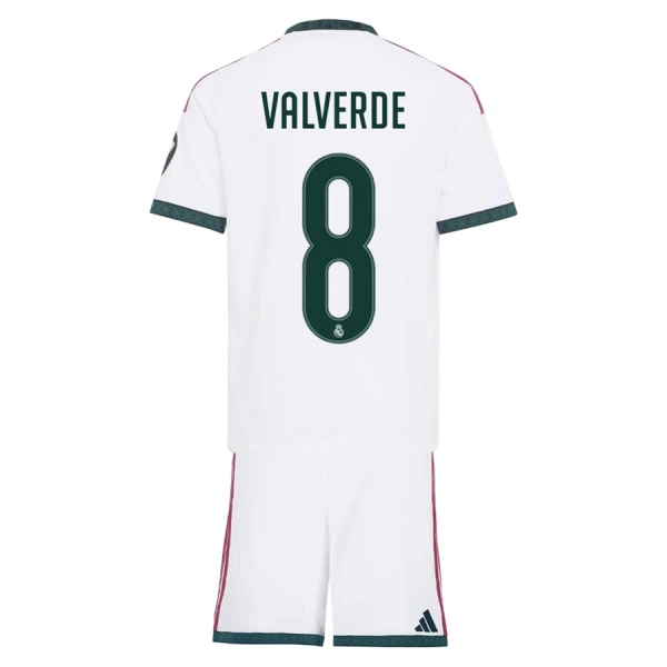 Koszulka Piłkarska Real Madryt Federico Valverde 8 Dziecięca Domowa 2026/27 Koszulka Piłkarska Real Madryt Federico Valverde 8 Dziecięca Domowa 2026/27