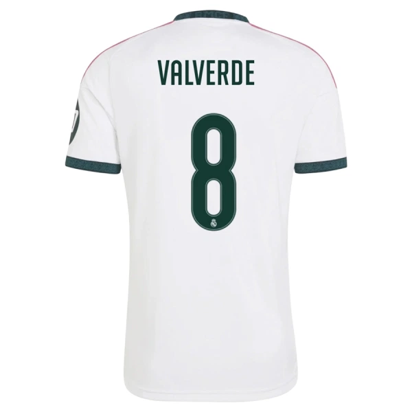 Koszulka Piłkarska Real Madryt Federico Valverde 8 Męska Domowa 2026/27 Koszulka Piłkarska Real Madryt Federico Valverde 8 Męska Domowa 2026/27