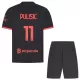 Koszulka Piłkarska AC Milan Christian Pulišić 11 Dziecięca Alternatywna 2026/27