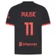 Koszulka Piłkarska AC Milan Christian Pulišić 11 Męska Alternatywna 2026/27 Koszulka Piłkarska AC Milan Christian Pulišić 11 Męska Alternatywna 2026/27
