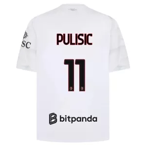 Koszulka Piłkarska AC Milan Christian Pulišić 11 Męska Wyjazdowa 2026/27