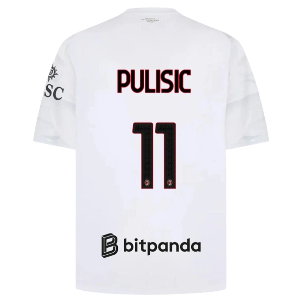 Koszulka Piłkarska AC Milan Christian Pulišić 11 Męska Wyjazdowa 2026/27