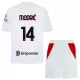 Koszulka Piłkarska AC Milan Luka Modrić 14 Dziecięca Wyjazdowa 2026/27 Koszulka Piłkarska AC Milan Luka Modrić 14 Dziecięca Wyjazdowa 2026/27