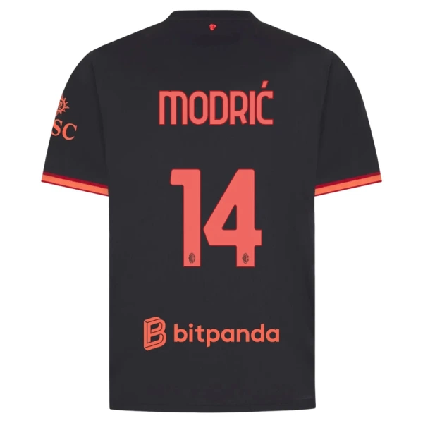 Koszulka Piłkarska AC Milan Luka Modrić 14 Męska Alternatywna 2026/27 Koszulka Piłkarska AC Milan Luka Modrić 14 Męska Alternatywna 2026/27
