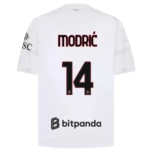 Koszulka Piłkarska AC Milan Luka Modrić 14 Męska Wyjazdowa 2026/27