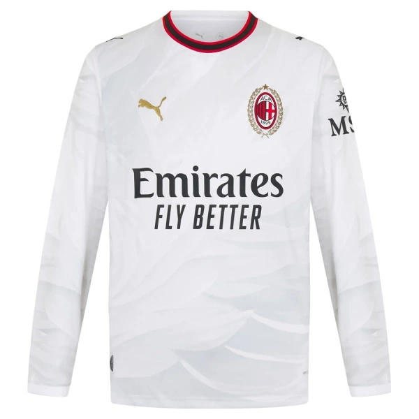 Koszulka Piłkarska AC Milan Męska Wyjazdowa 2026/27 Długi Rękaw