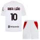 Koszulka Piłkarska AC Milan Rafael Leão 10 Dziecięca Wyjazdowa 2026/27 Koszulka Piłkarska AC Milan Rafael Leão 10 Dziecięca Wyjazdowa 2026/27