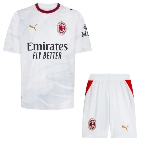 Koszulka Piłkarska AC Milan Rafael Leão 10 Dziecięca Wyjazdowa 2026/27