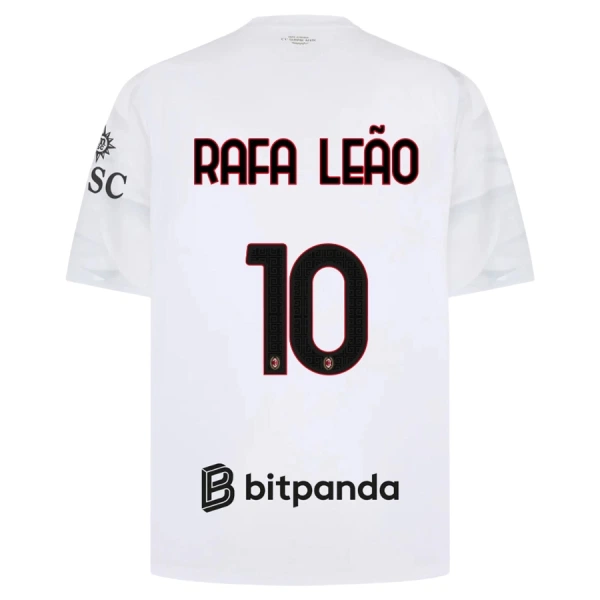 Koszulka Piłkarska AC Milan Rafael Leão 10 Męska Wyjazdowa 2026/27