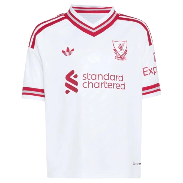 Koszulka Piłkarska Liverpool Dziecięca Wyjazdowa 2026/27