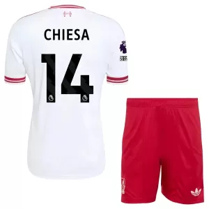 Koszulka Piłkarska Liverpool Federico Chiesa 14 Dziecięca Wyjazdowa 2026/27