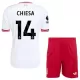 Koszulka Piłkarska Liverpool Federico Chiesa 14 Dziecięca Wyjazdowa 2026/27 Koszulka Piłkarska Liverpool Federico Chiesa 14 Dziecięca Wyjazdowa 2026/27