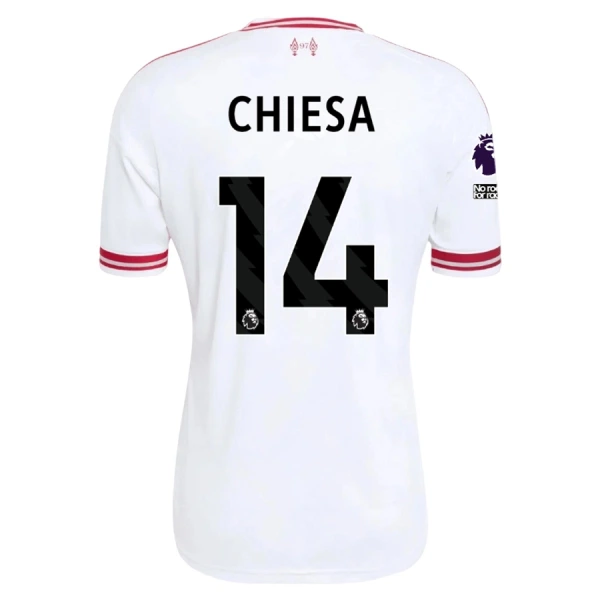 Koszulka Piłkarska Liverpool Federico Chiesa 14 Męska Wyjazdowa 2026/27 Koszulka Piłkarska Liverpool Federico Chiesa 14 Męska Wyjazdowa 2026/27