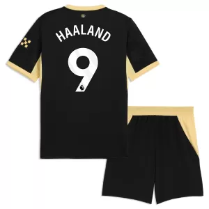 Koszulka Piłkarska Manchester City Erling Haaland 9 Dziecięca Wyjazdowa 2026/27