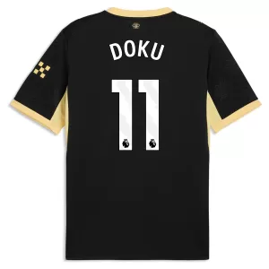 Koszulka Piłkarska Manchester City Jérémy Doku 11 Męska Wyjazdowa 2026/27
