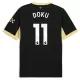 Koszulka Piłkarska Manchester City Jérémy Doku 11 Męska Wyjazdowa 2026/27 Koszulka Piłkarska Manchester City Jérémy Doku 11 Męska Wyjazdowa 2026/27