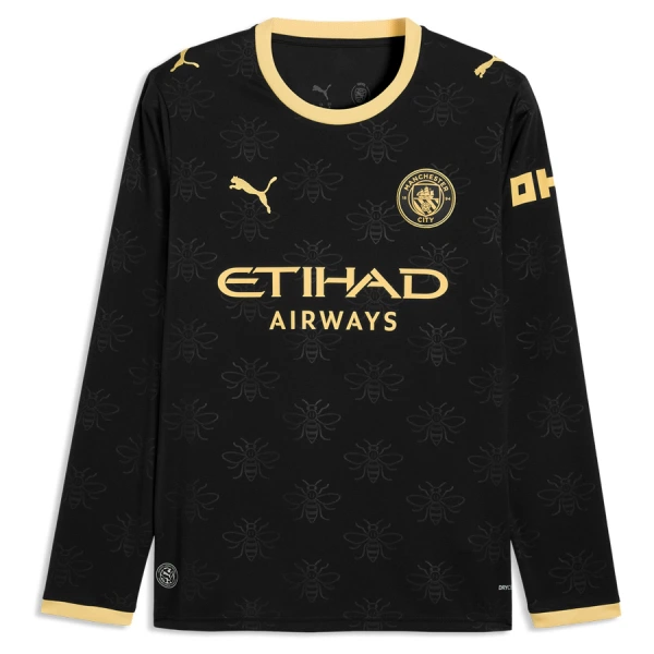 Koszulka Piłkarska Manchester City Męska Wyjazdowa 2026/27 Długi Rękaw
