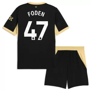 Koszulka Piłkarska Manchester City Phil Foden 47 Dziecięca Wyjazdowa 2026/27