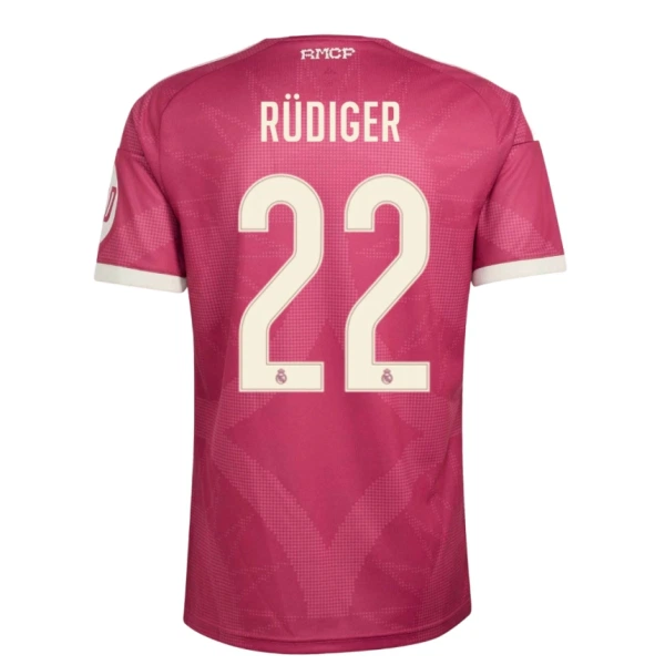 Koszulka Piłkarska Real Madryt Antonio Rüdiger 22 Męska Alternatywna 2026/27 Koszulka Piłkarska Real Madryt Antonio Rüdiger 22 Męska Alternatywna 2026/27