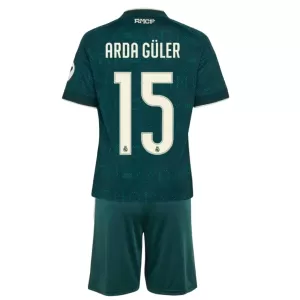 Koszulka Piłkarska Real Madryt Arda Güler 15 Dziecięca Wyjazdowa 2026/27