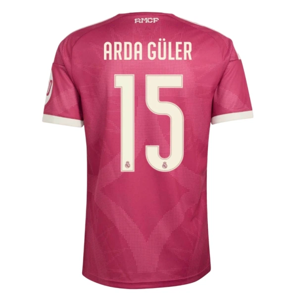 Koszulka Piłkarska Real Madryt Arda Güler 15 Męska Alternatywna 2026/27 Koszulka Piłkarska Real Madryt Arda Güler 15 Męska Alternatywna 2026/27