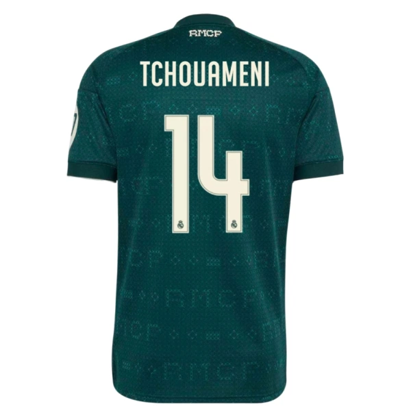 Koszulka Piłkarska Real Madryt Aurélien Tchouaméni 14 Męska Wyjazdowa 2026/27 Koszulka Piłkarska Real Madryt Aurélien Tchouaméni 14 Męska Wyjazdowa 2026/27