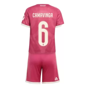 Koszulka Piłkarska Real Madryt Eduardo Camavinga 6 Dziecięca Alternatywna 2026/27
