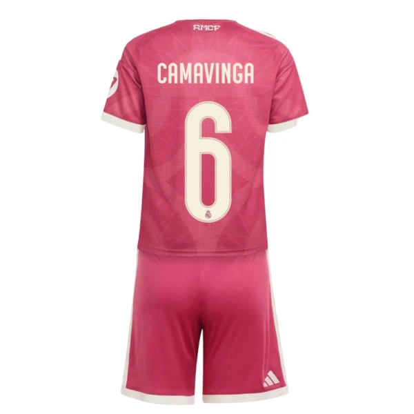 Koszulka Piłkarska Real Madryt Eduardo Camavinga 6 Dziecięca Alternatywna 2026/27 Koszulka Piłkarska Real Madryt Eduardo Camavinga 6 Dziecięca Alternatywna 2026/27