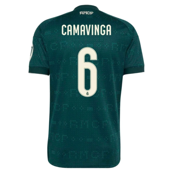 Koszulka Piłkarska Real Madryt Eduardo Camavinga 6 Męska Wyjazdowa 2026/27 Koszulka Piłkarska Real Madryt Eduardo Camavinga 6 Męska Wyjazdowa 2026/27