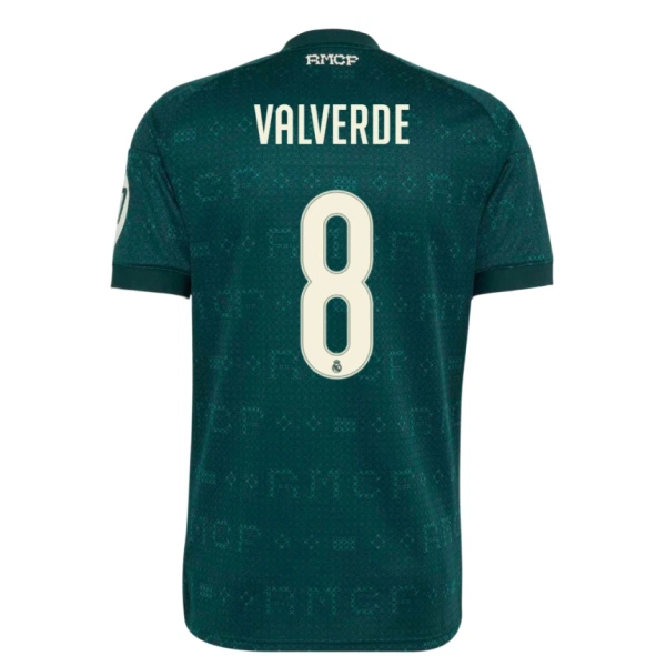 Koszulka Piłkarska Real Madryt Federico Valverde 8 Męska Wyjazdowa 2026/27 Koszulka Piłkarska Real Madryt Federico Valverde 8 Męska Wyjazdowa 2026/27