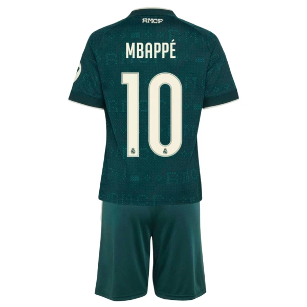 Koszulka Piłkarska Real Madryt Kylian Mbappé 10 Dziecięca Wyjazdowa 2026/27