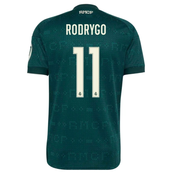 Koszulka Piłkarska Real Madryt Rodrygo Goes 11 Męska Wyjazdowa 2026/27 Koszulka Piłkarska Real Madryt Rodrygo Goes 11 Męska Wyjazdowa 2026/27