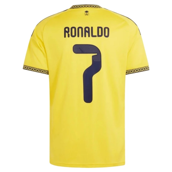 Koszulka Piłkarska Al-Nassr FC Cristiano Ronaldo 7 Męska Domowa 2026/27 Koszulka Piłkarska Al-Nassr FC Cristiano Ronaldo 7 Męska Domowa 2026/27