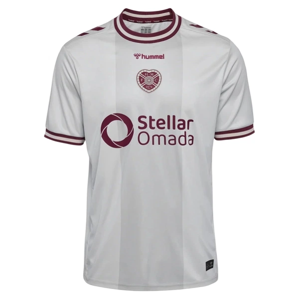 Koszulka Piłkarska Heart of Midlothian Męska Wyjazdowa 2026/27 Koszulka Piłkarska Heart of Midlothian Męska Wyjazdowa 2026/27
