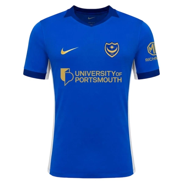 Koszulka Piłkarska Portsmouth Męska Domowa 2026/27 Koszulka Piłkarska Portsmouth Męska Domowa 2026/27