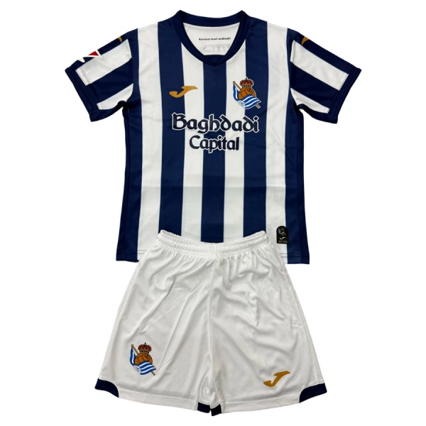 Koszulka Piłkarska Real Sociedad Dziecięca Domowa 2026/27