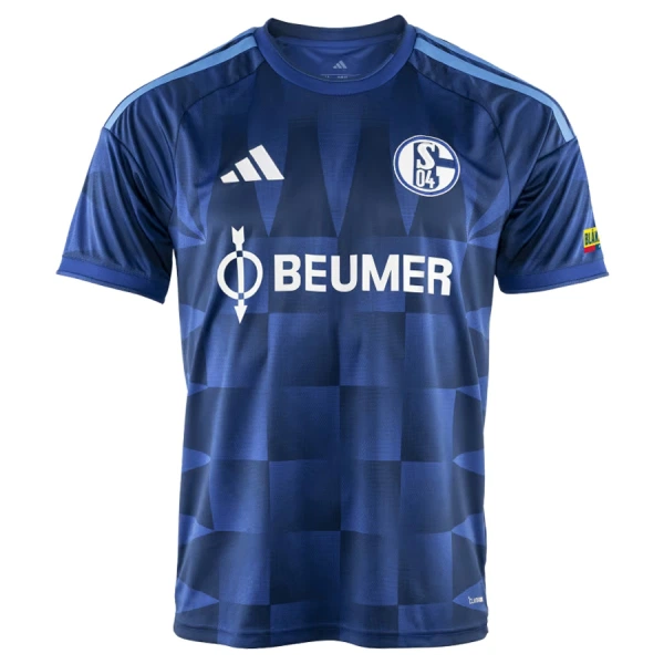 Koszulka Piłkarska Schalke 04 Męska Domowa 2026/27 Koszulka Piłkarska Schalke 04 Męska Domowa 2026/27