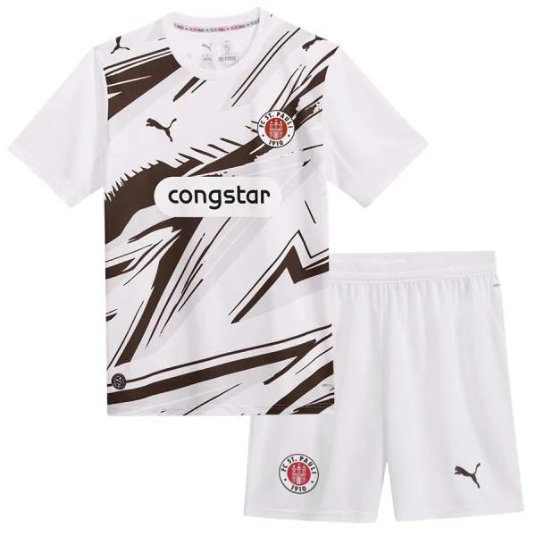 Koszulka Piłkarska St Pauli Dziecięca Wyjazdowa 2026/27