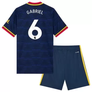 Koszulka Piłkarska Arsenal Gabriel 6 Dziecięca Wyjazdowa 2026/27