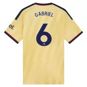 Koszulka Piłkarska Arsenal Gabriel 6 Męska Alternatywna 2026/27