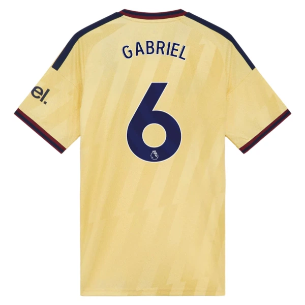 Koszulka Piłkarska Arsenal Gabriel 6 Męska Alternatywna 2026/27 Koszulka Piłkarska Arsenal Gabriel 6 Męska Alternatywna 2026/27